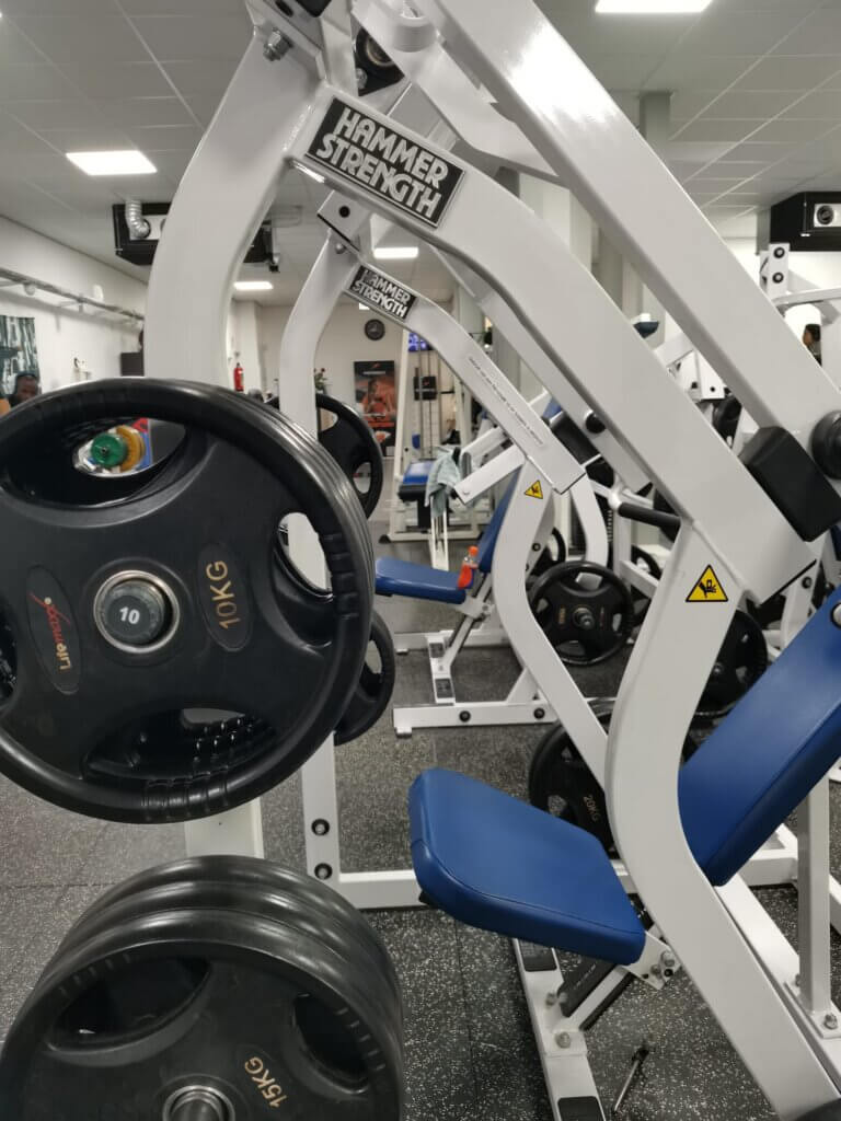 HammerStrength Free-Loaded Shoulderpress